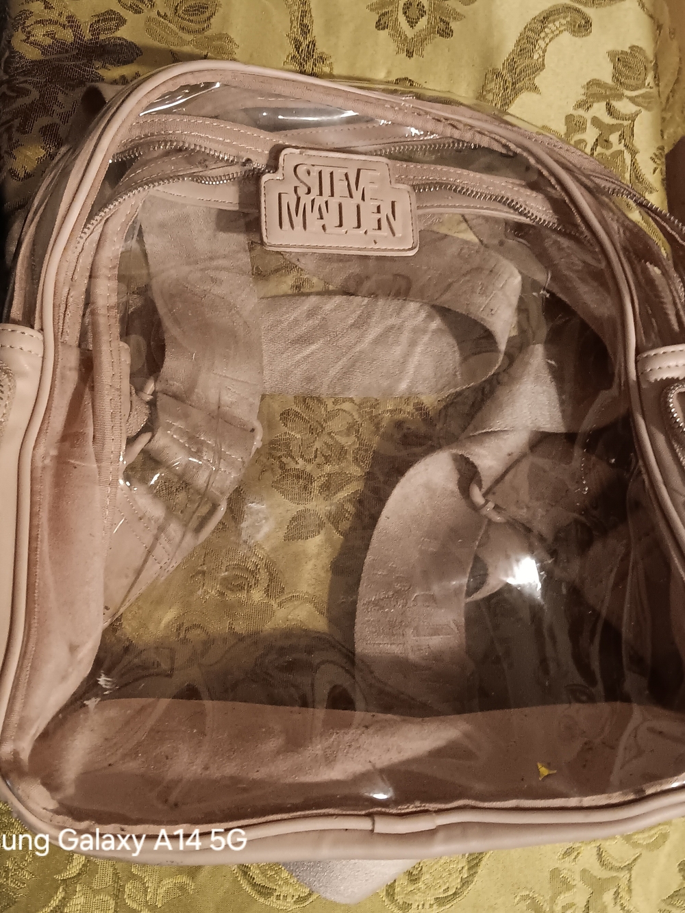 Steve Madden Blush Clear Backpack - Transparent Women’s Bag